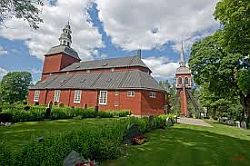 Träkyrkan i Habo Träkyrkan i Habo